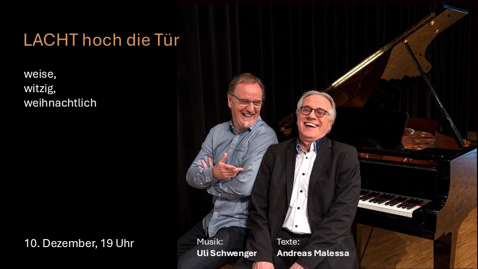 Lacht hoch die Tür. Weihnachtlich und humorvoll